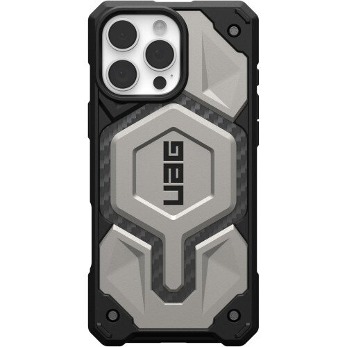 Urban Armor Gear Monarch Pro Case with Magsafe for iPhone 16 Pro Max - Titanium