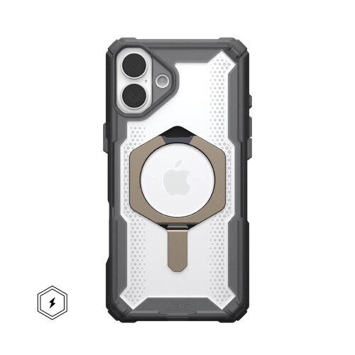 Urban Armor Gear Plasma XTE Case for iPhone 16 Plus - Ash/Titanium