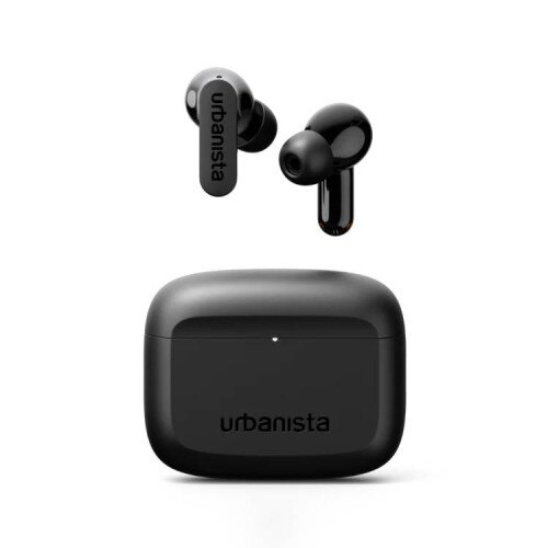 Urbanista Palo Alto Adaptive Noise Cancelling Earbuds - Midnight Black