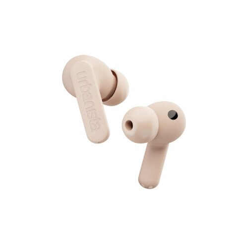 Urbanista Phoenix Solar Powered Hybrid Active Noise Cancelling Wireless Earbuds - Desert Rose