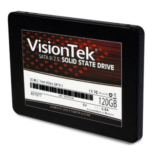 VisionTek 3D MLC 7mm 2.5" SSD (SATA) - 120GB