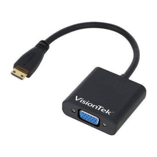 VisionTek Mini HDMI to VGA Active Adapter (M/F)