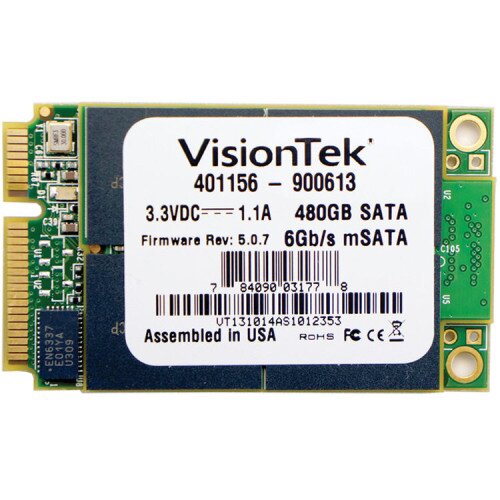 VisionTek mSATA Internal SSD (SATA) - 480GB