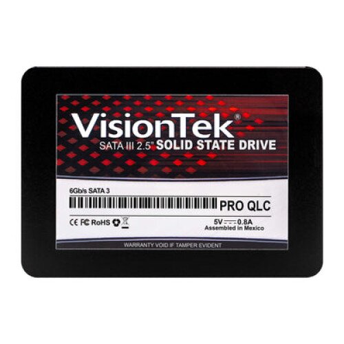 VisionTek Pro QLC 7mm 2.5” SSD (SATA) - 500GB