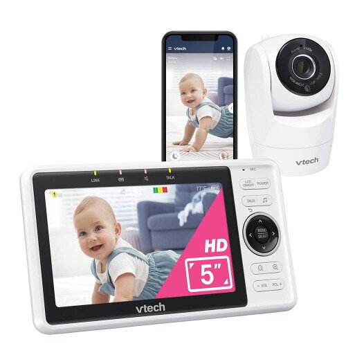VTech Full PTZ 5" Smart Wi-Fi Baby Monitor