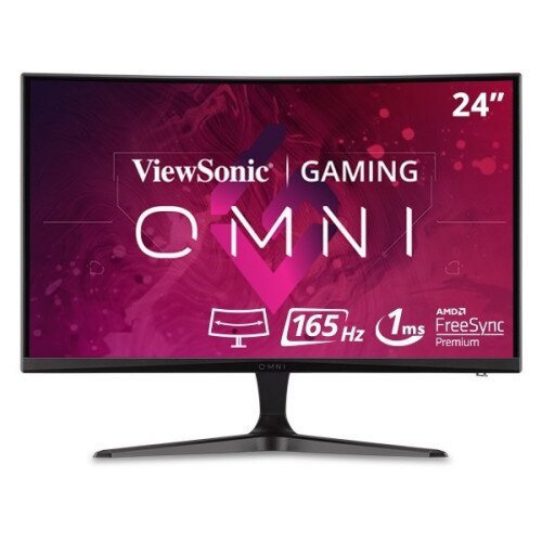 ViewSonic VX2418C - 24" OMNI Curved 1080p 1ms 165Hz Gaming Monitor