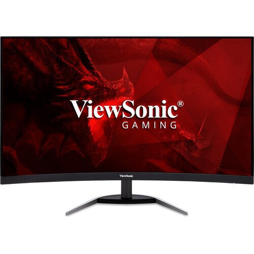 ViewSonic VX3268-2KPC-MHD - 32" Curved 1440p 144hz 1ms FreeSync Premium Gaming Monitor