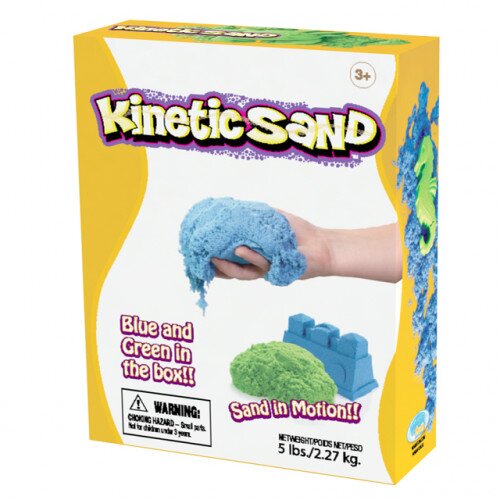 WABA Fun Kinetic Sand - Blue/Green