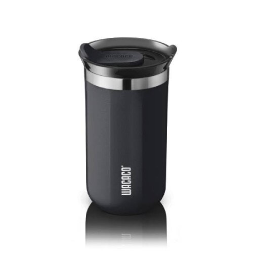 Wacaco Octaroma Vacuum Insulated Mug - Lungo - 10 fl oz - 300 ml - Onyx Black