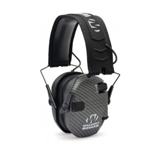 Walkers Game Ear Razor Slim Electronic Muff - Carbon