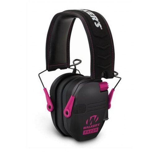 Walkers Game Ear Razor Slim Electronic Muff - Pink (Accent)