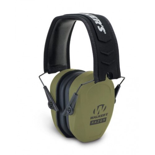 Walkers Game Ear Razor Slim Passive Muff - Green