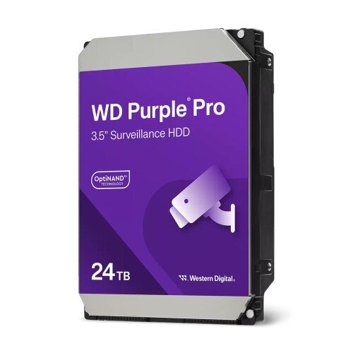 WD 3.5" Purple Pro Smart Video Hard Drive - 24TB - 512MB