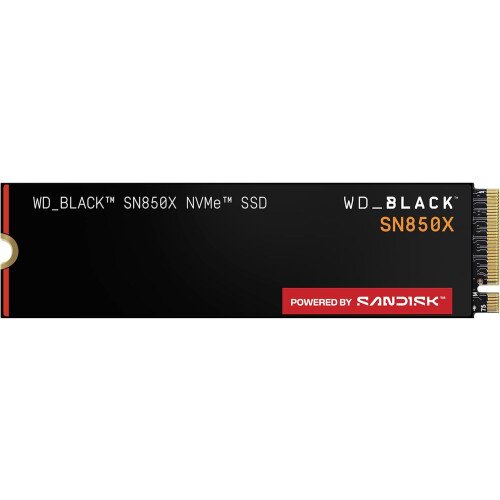 WD Black SN850X NVMe SSD - without Heatsink - 1TB