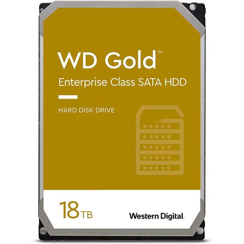 WD Gold Enterprise Class SATA HDD - 512MB - 18TB