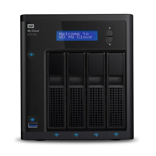 WD My Cloud Expert Series EX4100 Network Attached Storage - 32TB