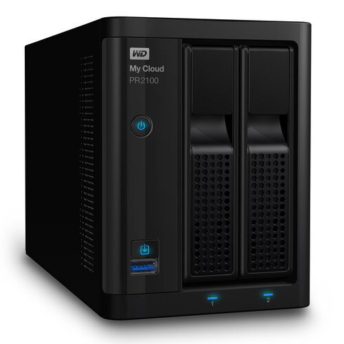 WD My Cloud Pro Series PR2100 Network Attached Storage - 4TB
