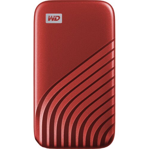 WD My Passport SSD - 500GB - Red