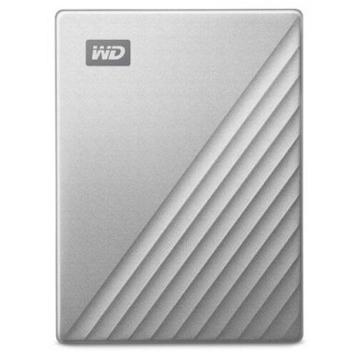 WD My Passport Ultra External Hard Drive (2019) - Silver - 2TB