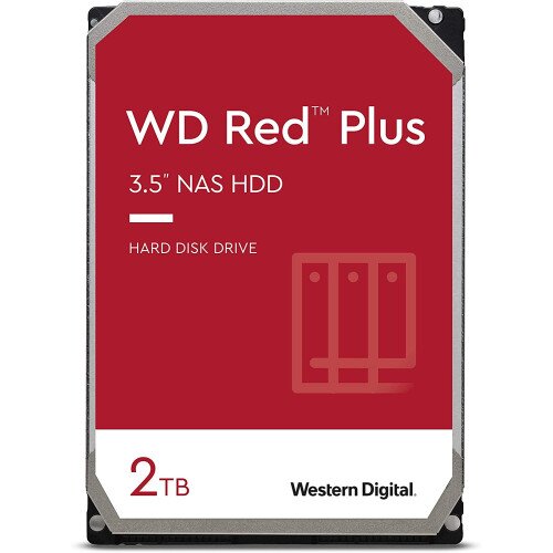 WD Red NAS Internal Hard Drive - 3.5 inches - 64MB - 2TB