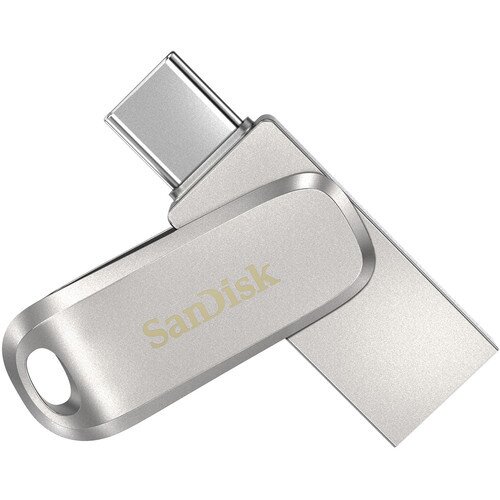 SanDisk Ultra Dual Drive Luxe USB Type-C Flash Drive - 64 GB