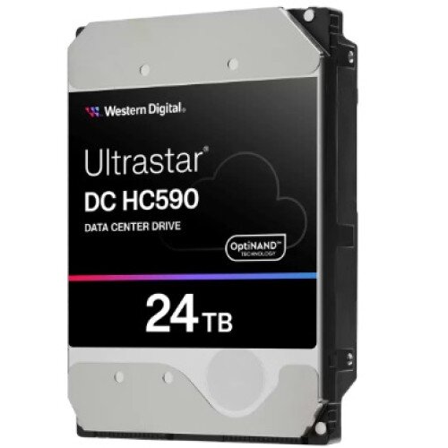 WD Ultrastar DC HC590 Data Center Hard Drive - SATA - SE - 24TB