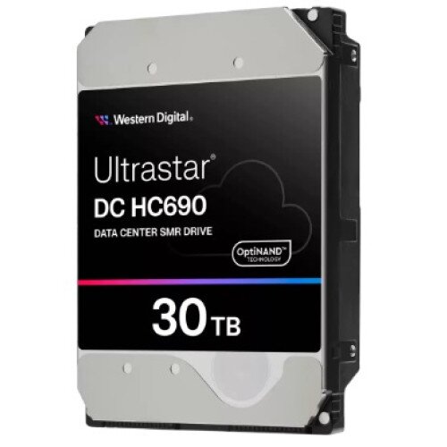 WD Ultrastar DC HC690 Data Center Hard Drive - SAS - SE - PWDIS - 30TB