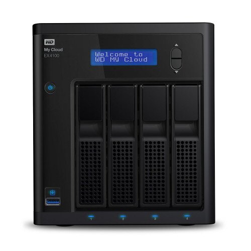 WD My Cloud Expert Series EX4100 Network Attached Storage - Diskless