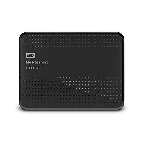 WD My Passport Cinema Portable External Hard Drive