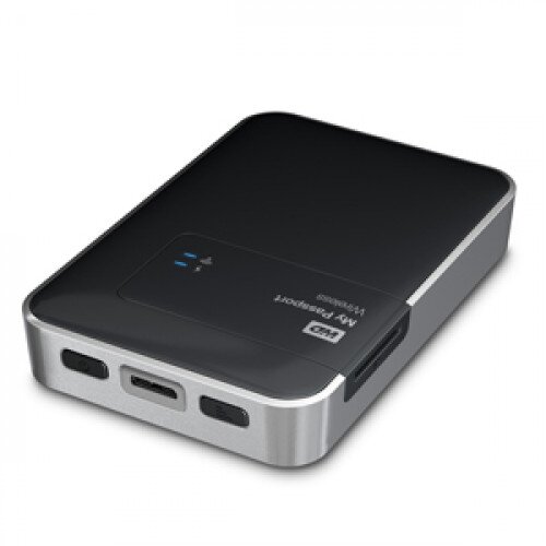 WD My Passport Wireless Portable External Hard Drive - 2TB