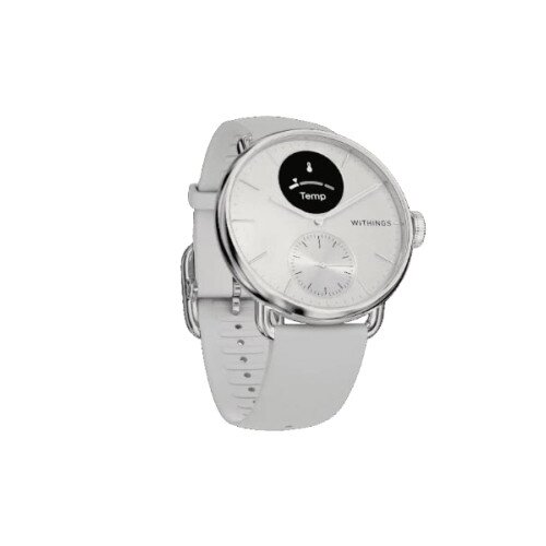 Withings ScanWatch 2 Hybrid Smart Watch - GB - Pearl White - 38mm
