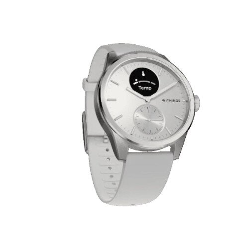 Withings ScanWatch 2 Hybrid Smart Watch - US - Pearl White - 42mm