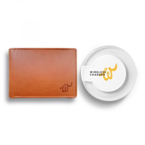 Woolet Vegan + QI Charger - Brown