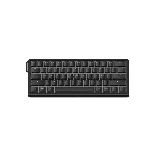 Wooting 60HE v2 60% Gaming Keyboard - Aluminium - Black