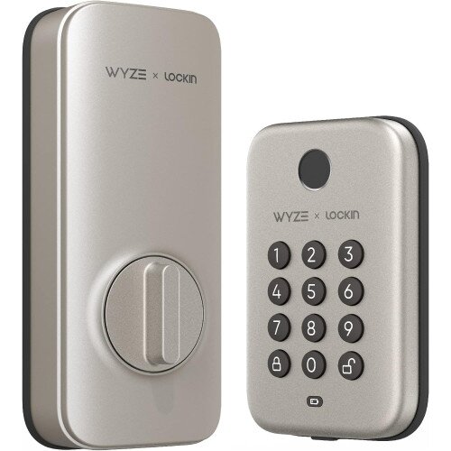 Wyze Labs Biometric Bluetooth Smart Lock Bolt - Satin Nickel