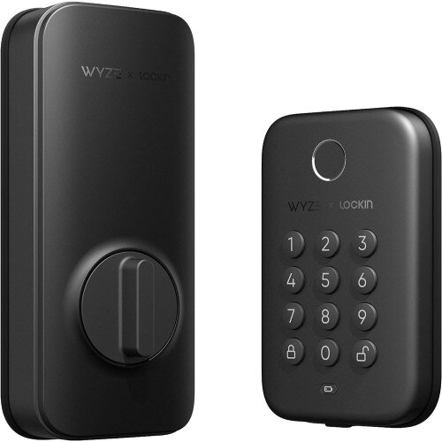 Wyze Labs Biometric Bluetooth Smart Lock Bolt - Matte Black