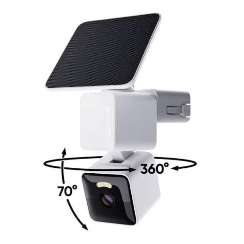 Wyze Labs Solar Cam Pan 2K HD Outdoor Security Wireless Camera - 1-Pack