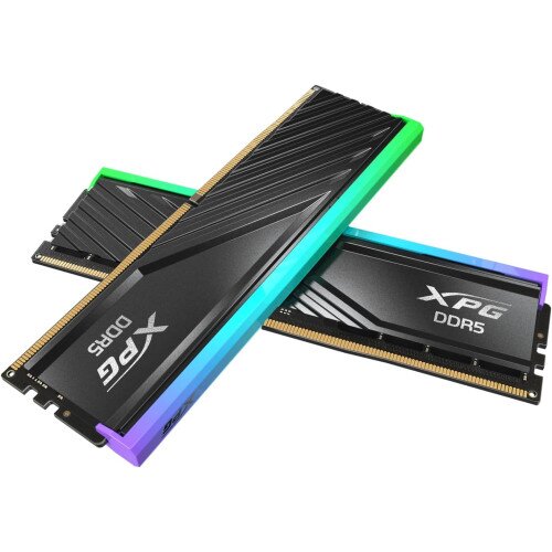 XPG Lancer Blade RGB DDR5 Memory - 64GB (2x32GB) - 6400MT/s - 32 - Black