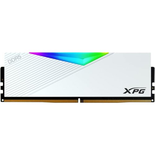 XPG Lancer RGB DDR5 DRAM Module Memory - 24GB - 7200MT/s - 34 - White
