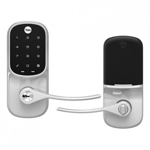 Yale Assure Lever Touchscreen - Wi-Fi And Bluetooth - Satin Nickel