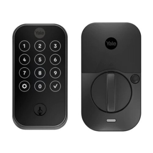 Yale Assure Lock 2 - Touchscreen - Keyed - Black Suede