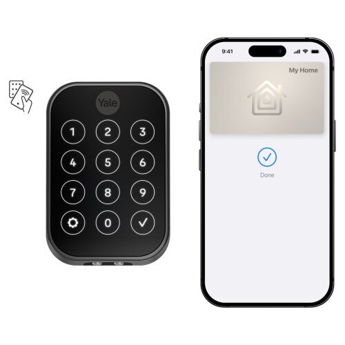 Yale Assure Lock 2 Plus with Wi-Fi and Apple Home Key - Black Suede