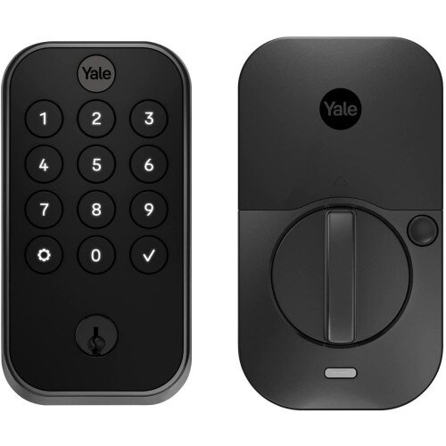 Yale Assure Lock 2 with Wi-Fi - Keypad - Keyed - Black Suede