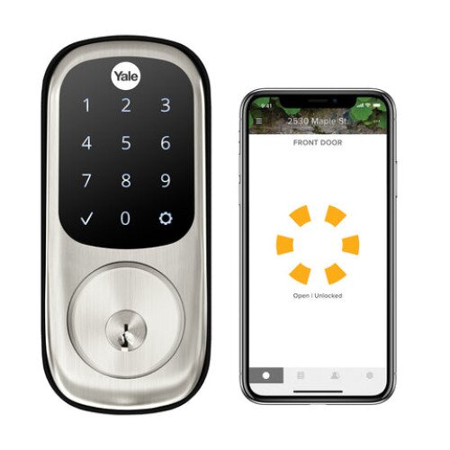 Yale Assure Lock Touchscreen with Wi-Fi and Bluetooth - Satin Nickel