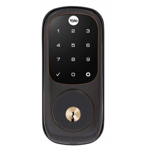 Yale YRD226 CBA Assure Lock Touchscreen Connected by August - Oil-Rubbed Bronze Permanent