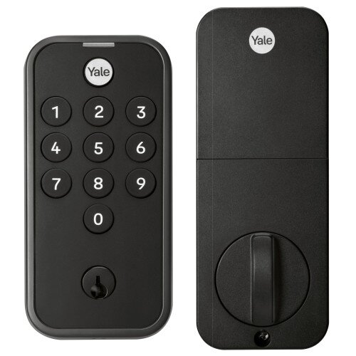 Yale Code Keypad Lock - Black Suede