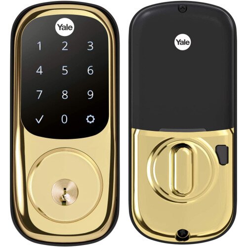 Yale YRD226 Assure Lock Touchscreen Deadbolt - Polished Brass