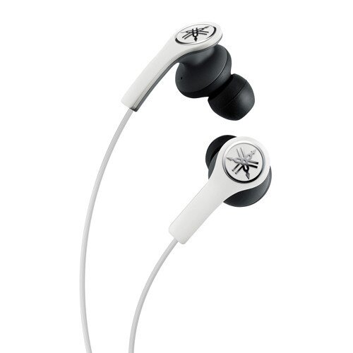 Yamaha EPH-M200 High-Performance Earphones with Remote and Mic - White