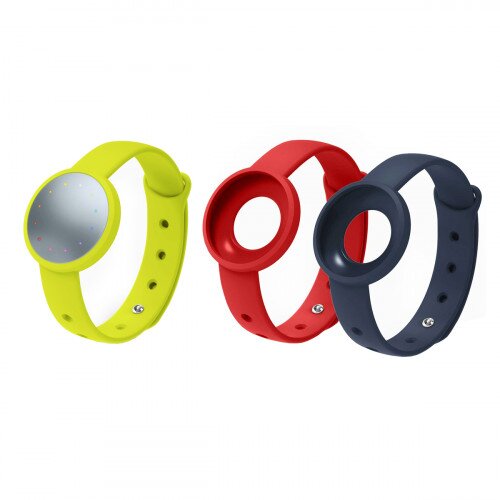 Misfit Shine 2 + Accessory Pack Bundle - Nantucket 2-Pack - Ice - Lime Sport Band