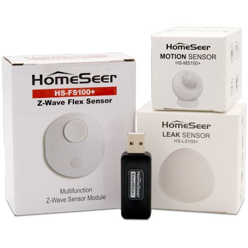 HomeSeer Z-Wave Starter Kit - Interface + Sensors